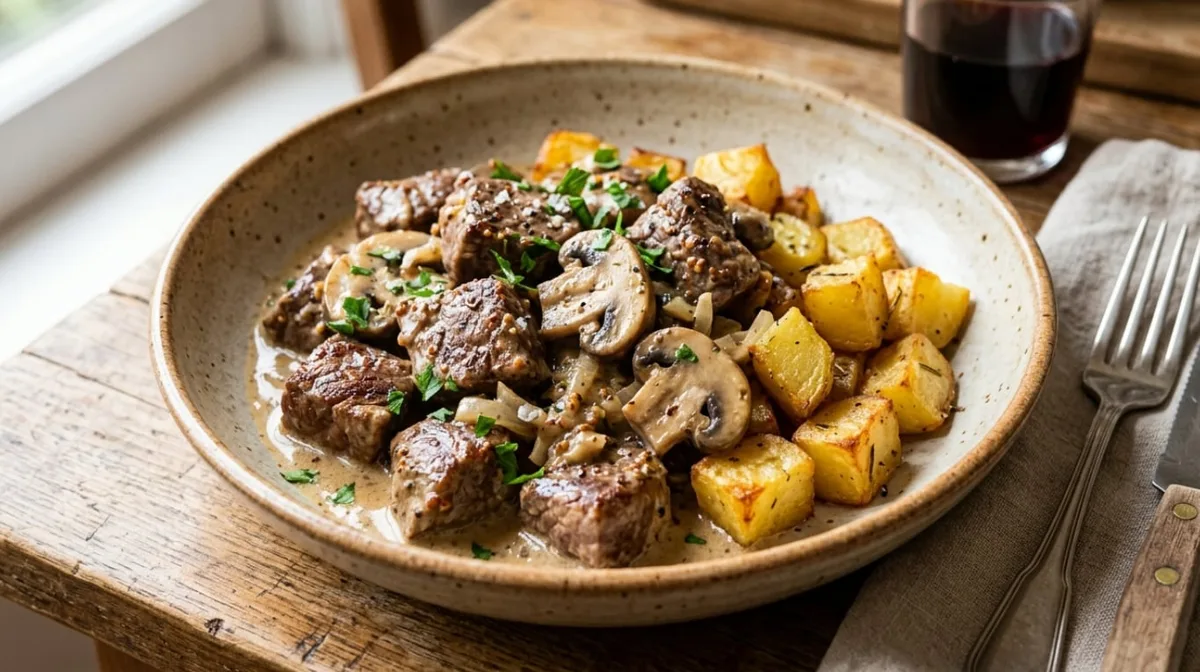 Los cocineros coinciden: “La mejor receta con champiñones no lleva ajo, sino 600 g de carne, 4 papas y 1 cebolla grande”