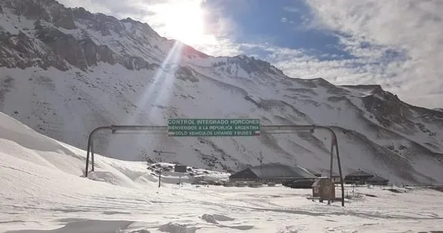 El Paso Cristo Redentor vuelve a cerrar ante la llegada de nuevas nevadas intensas