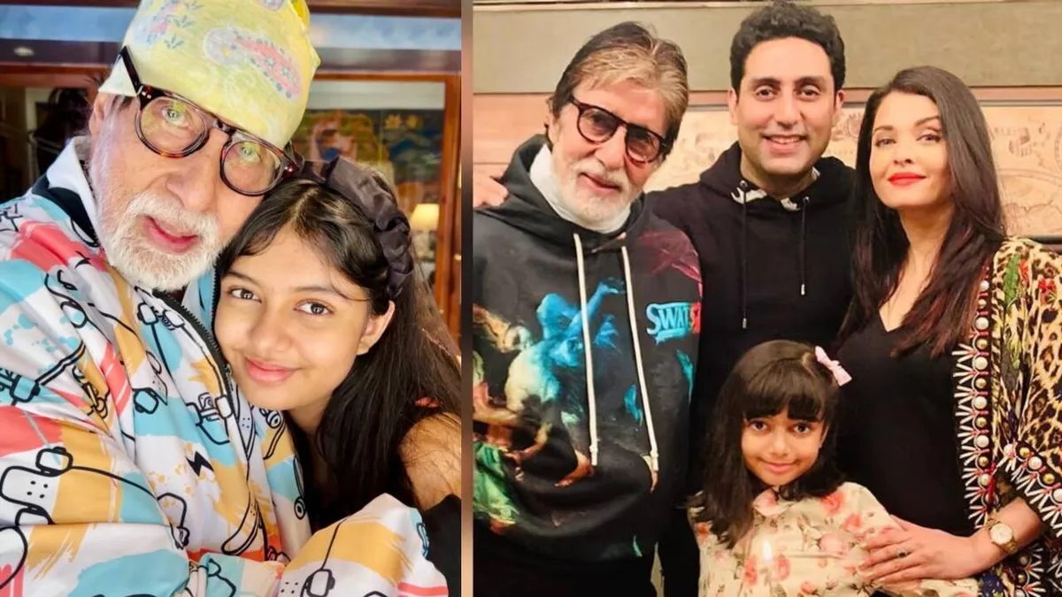 Aishwarya wishes Big B on 84th b'day by dropping unseen PIC with Aaradhya