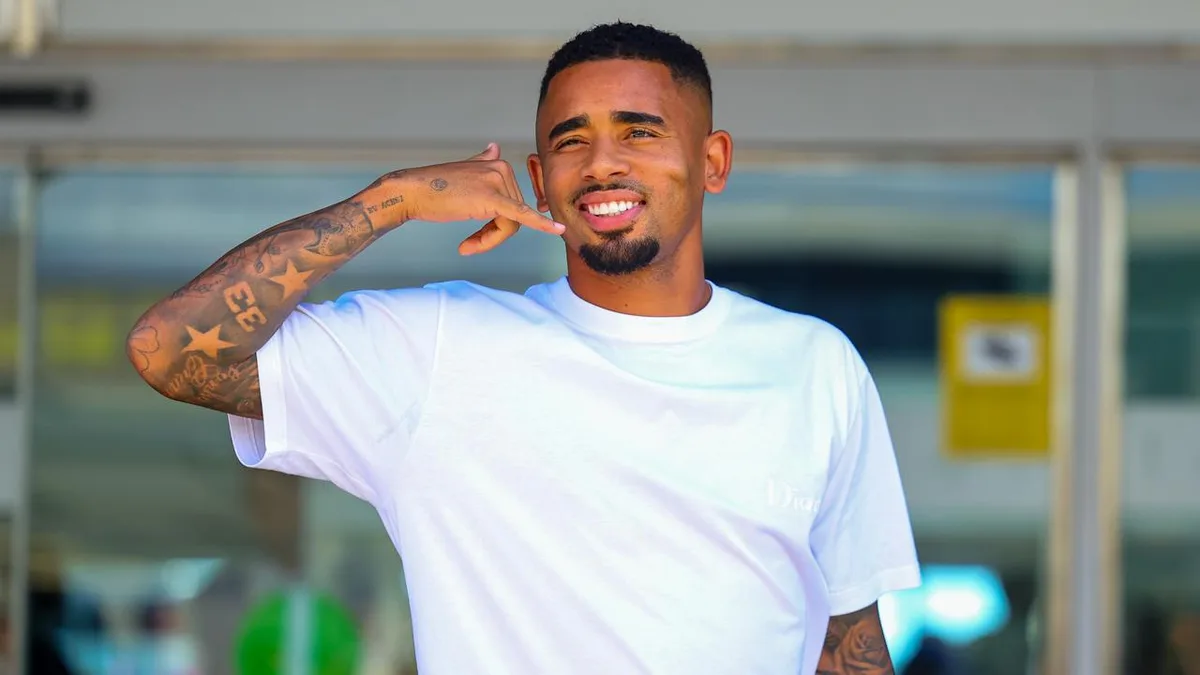 Gabriel Jesús, en Barcelona: “La rodilla está perfecta”