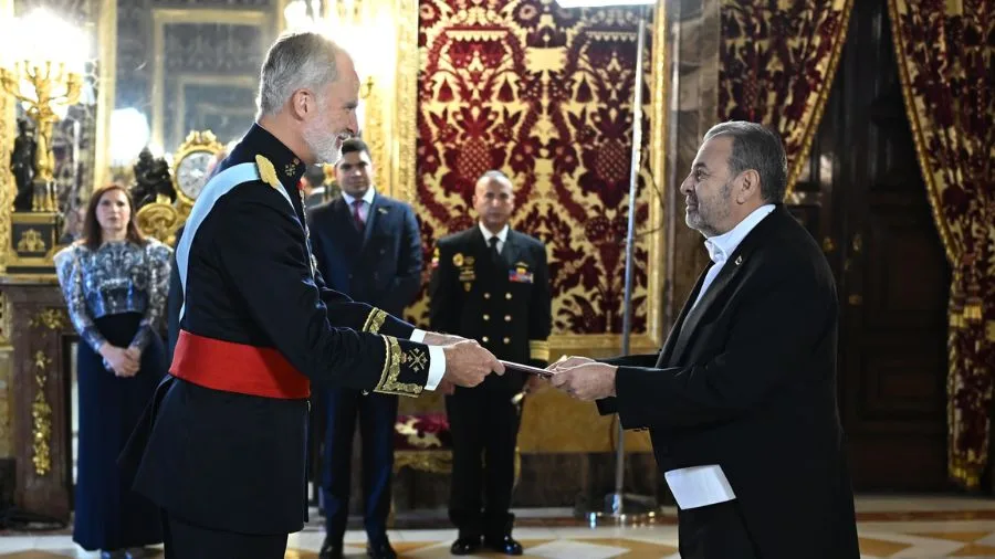 Embajadores de Venezuela y Chile entregan sus credenciales al rey Felipe VI