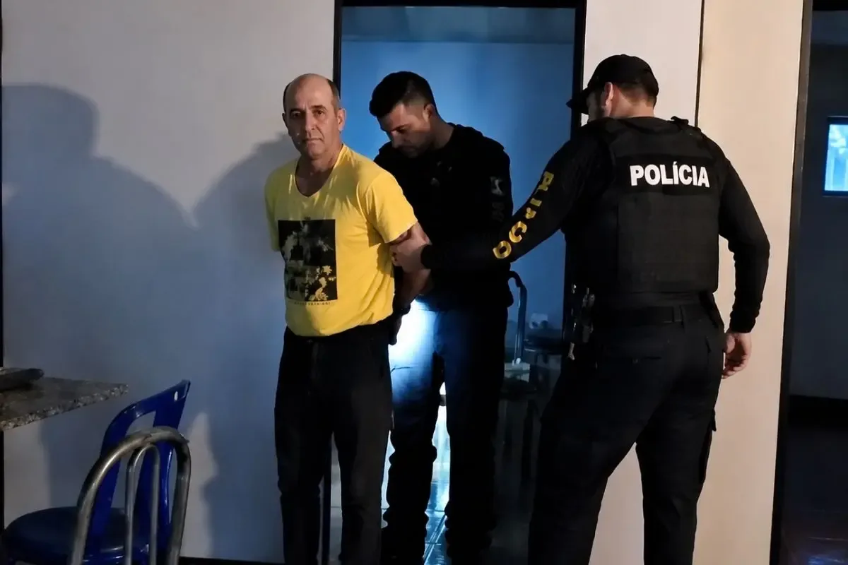 Condenado por mandar matar instrutor de autoescola em Goiás é preso após 14 anos de fuga