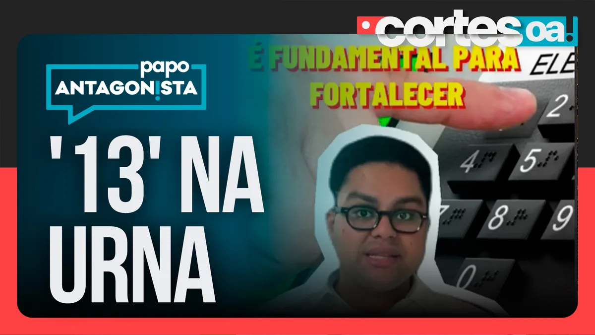 Vídeo institucional da CGU mostra eleitor digitando ’13’ em simulação de urna