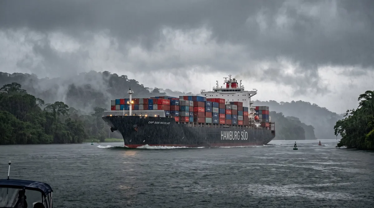 Las lluvias de septiembre dan un respiro a la cuenca del Canal de Panamá