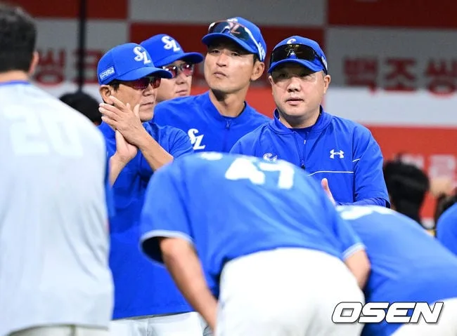 최형우·김영웅 만루홈런+최원태 6승, 그런데 박진만 감독이 뽑은 수훈선수 따로 있다 “너무 좋은 수비 여러 번”