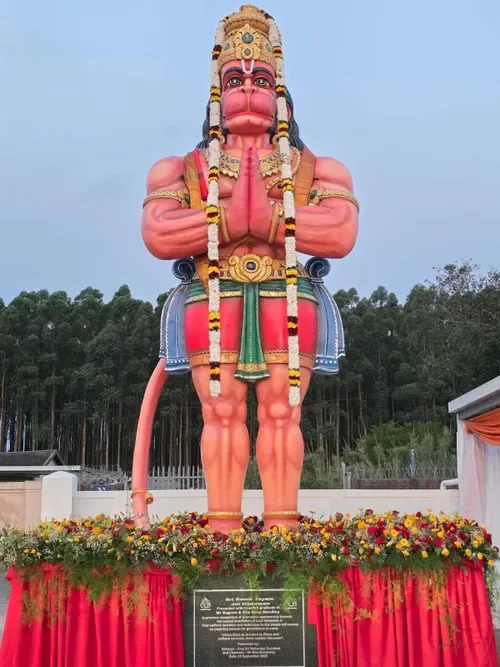 WATCH: Seven-metre Hanuman statue unveiled at Richards Bay temple