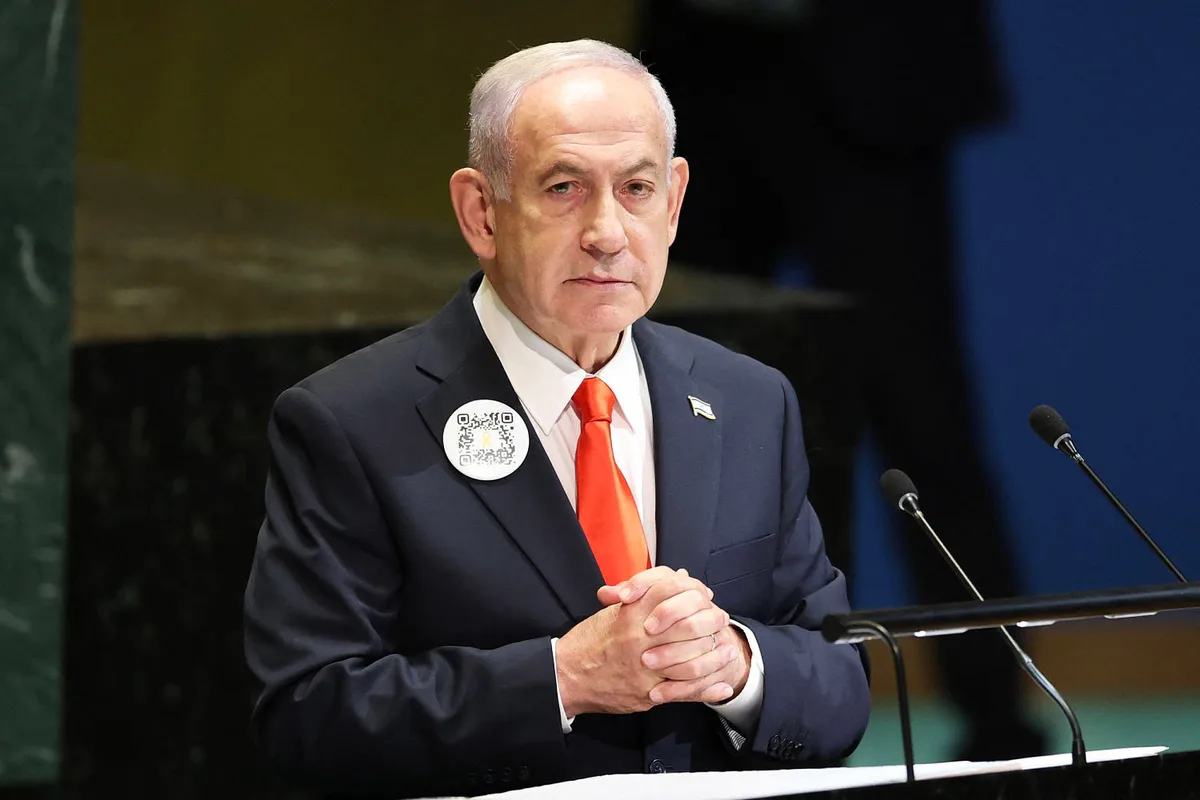 Israel’s Netanyahu takes the U.N. stage facing global isolation and a fight for his political future