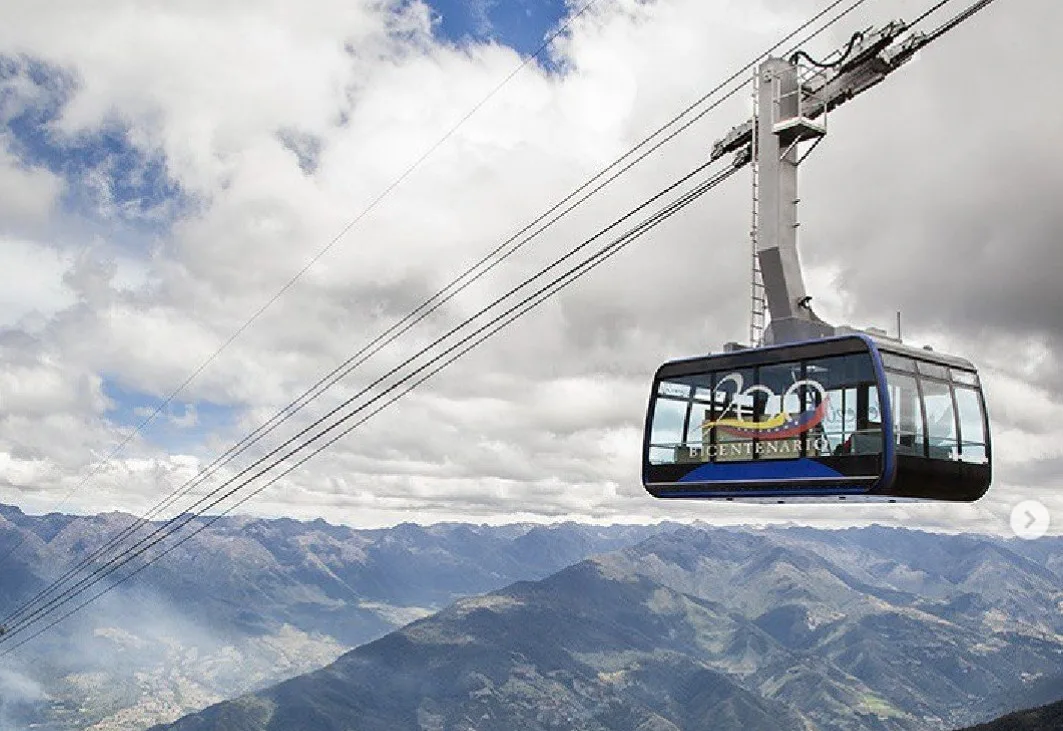 Teleférico Mukumbarí de Mérida reanuda operaciones comerciales este miércoles