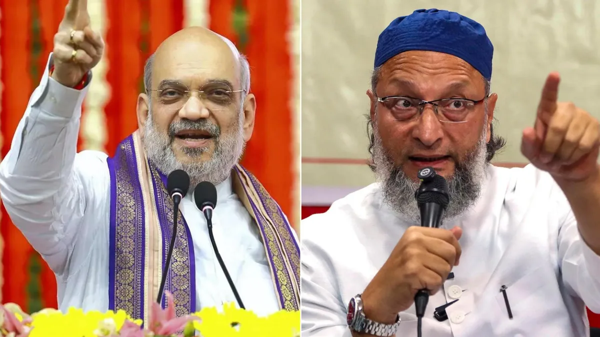 'BJP, RSS trying to impose Hindu law on non-Hindus': Owaisi on Shah's UCC push