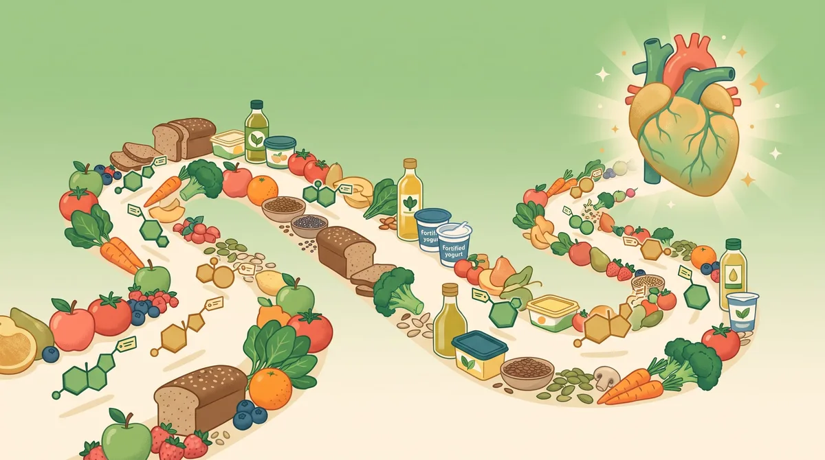 Compuestos vegetales que ayudan a regular los niveles de colesterol