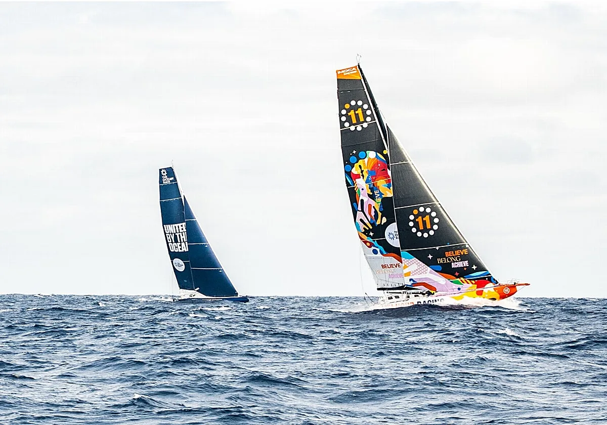 Team Malizia toma el mando en las primeras horas tras partir de Nueva York