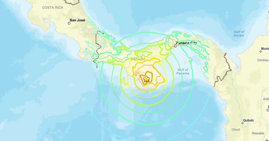 Dois sismos abalam o Panamá. Edifícios danificados e regiões sem luz, mas risco de tsunami levantado