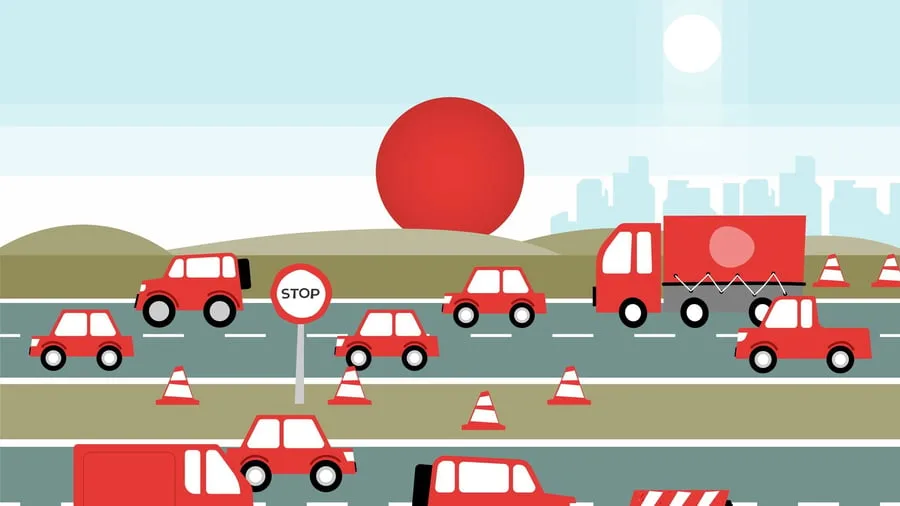 Stauprognose: Staugefahr durch Heimreisende und mehr Lkw