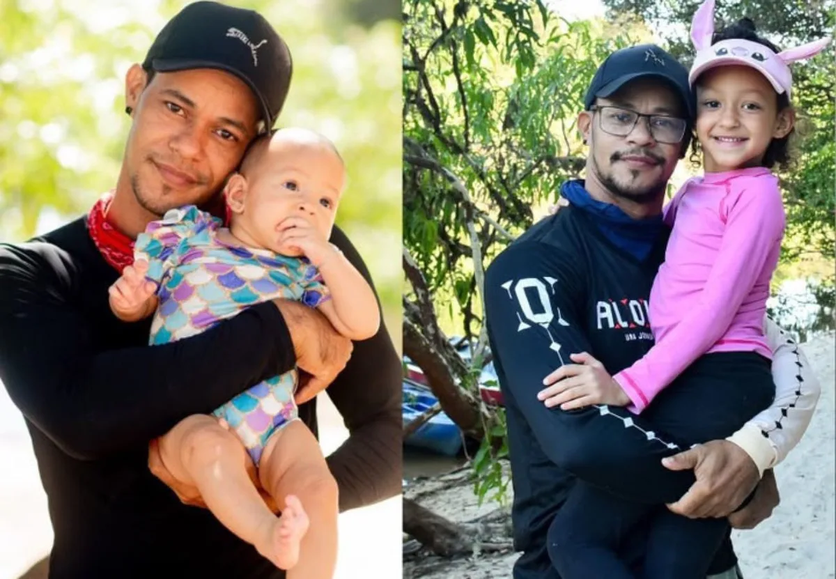 Pai compartilha rotina ao criar a filha sozinho: 'Eu sou um espelho para ela'