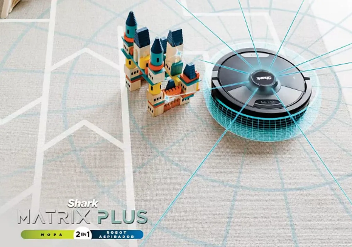 ¿Cansado/a de aspirar y fregar por separado? Este robot Shark lo hace todo por menos de 150€