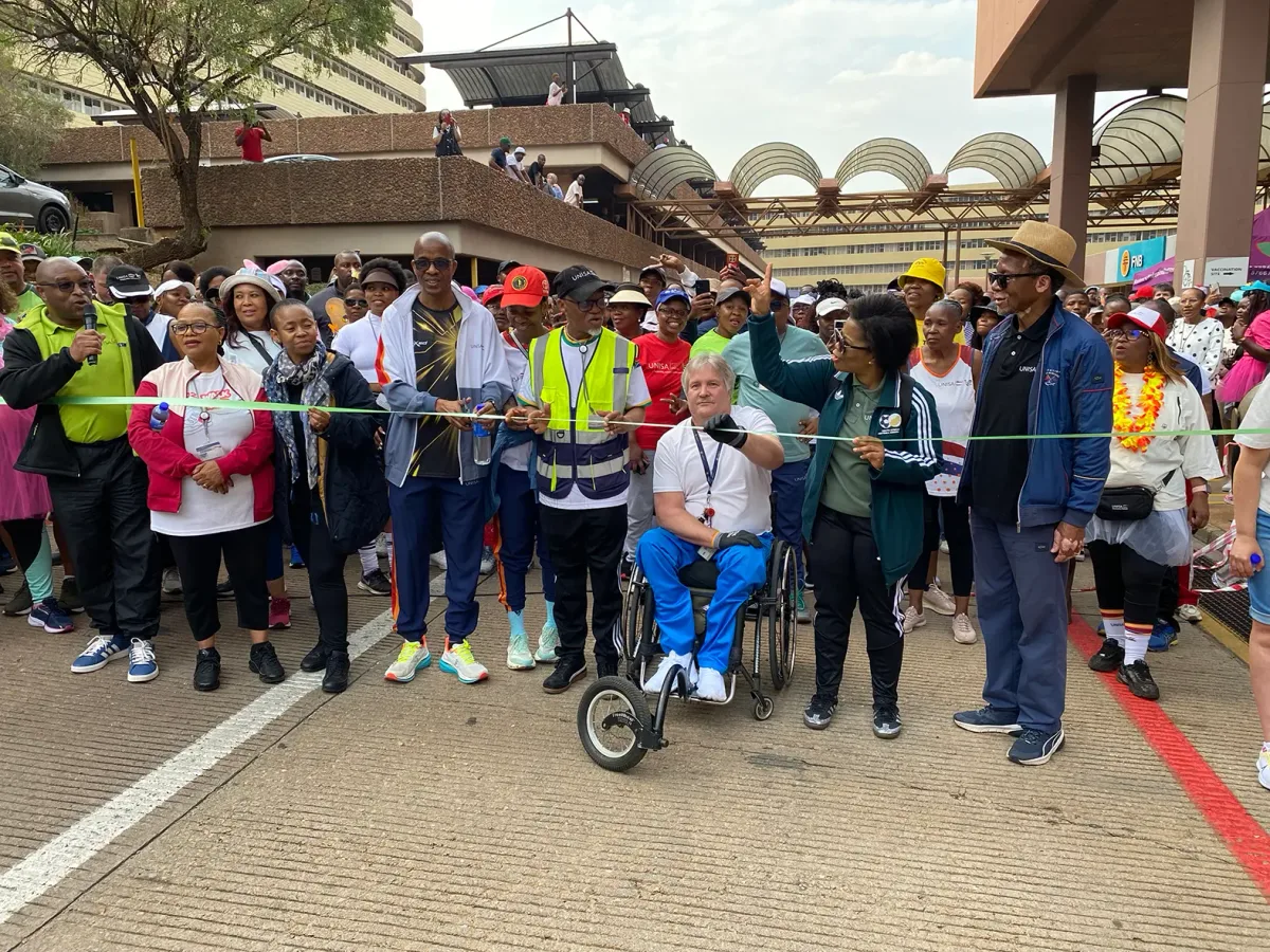 Unisa puts staff wellness in focus with 4km Health and Wellness Walk