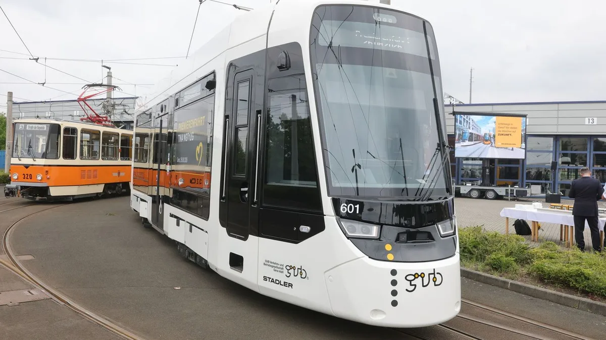Öffentlicher Nahverkehr: 49 Millionen Euro für barrierefreie Straßenbahnen in Gera