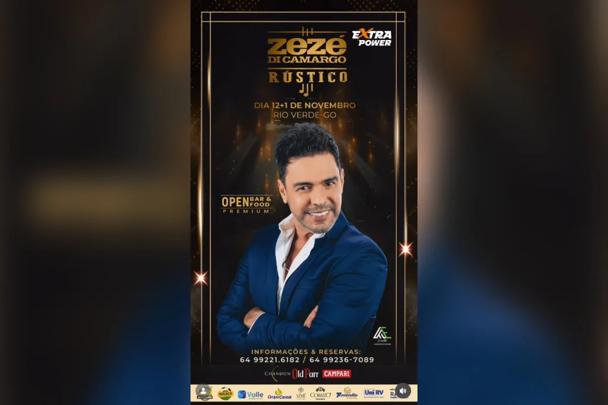 Organizador do show de Zezé di Camargo sobre data 12+1: "Ideia minha"