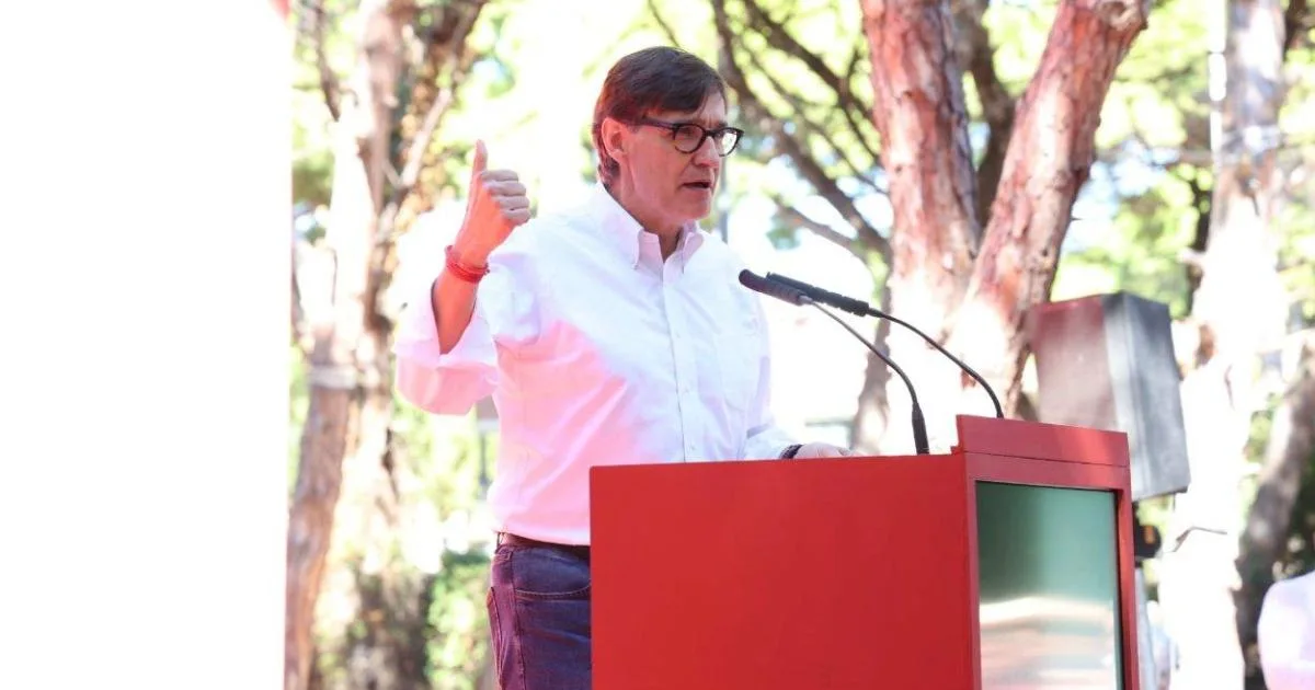 Illa critica a Feijóo y Abascal por sus actos en Cataluña y destaca el apoyo a Sánchez: "No estás solo. Claro que no"