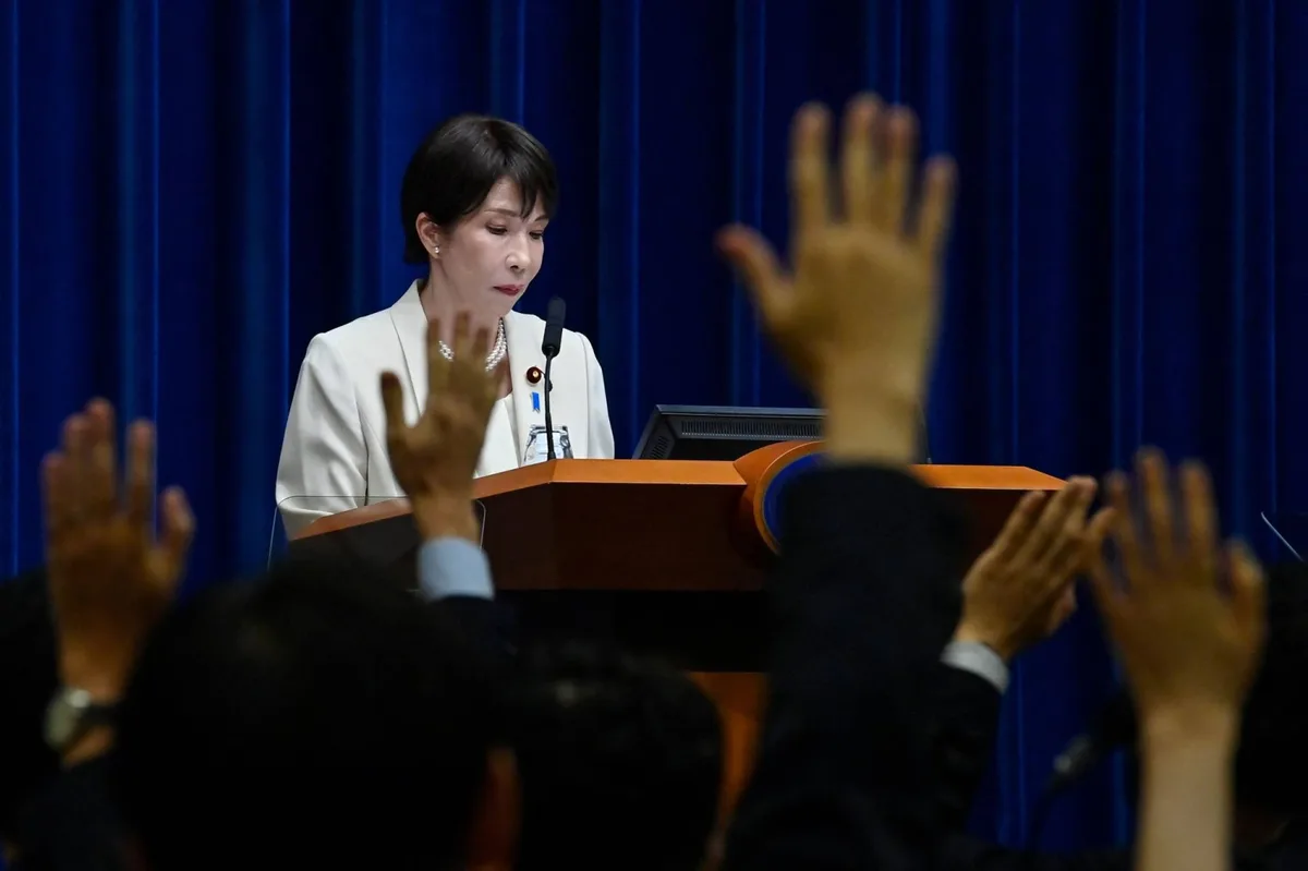 Takaichi touts price-relief steps on X as support sags