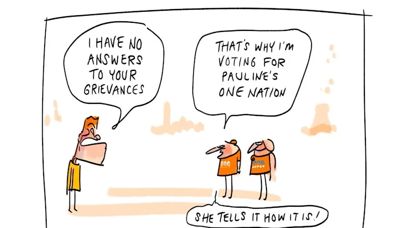 One Nation is not conservative, it’s reckless