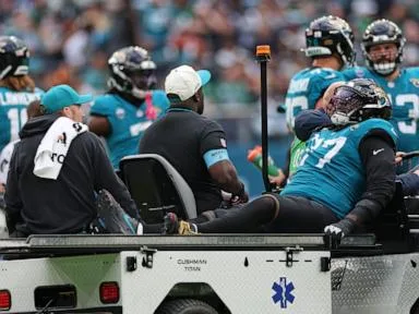 Jaguars LT Anton Harrison to have arthroscopic knee surgery and will miss weeks, maybe months