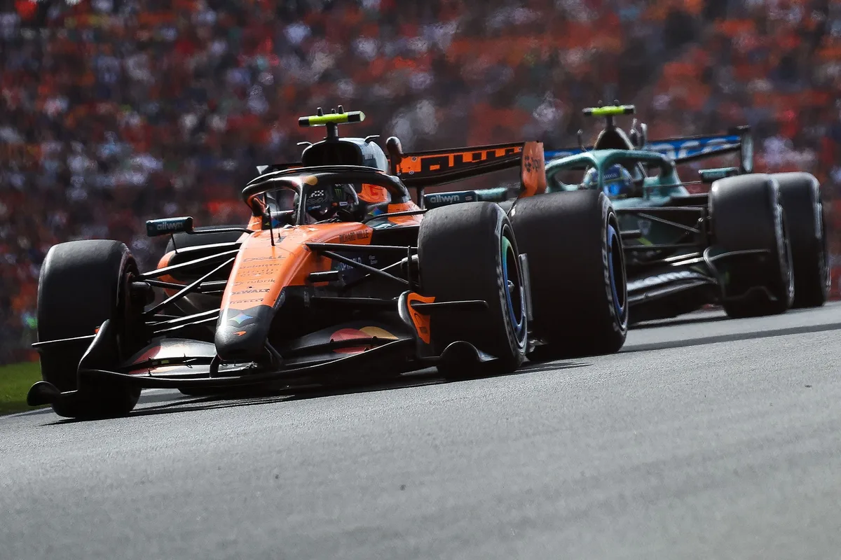 Norris pone el espectáculo y Alonso está de vuelta