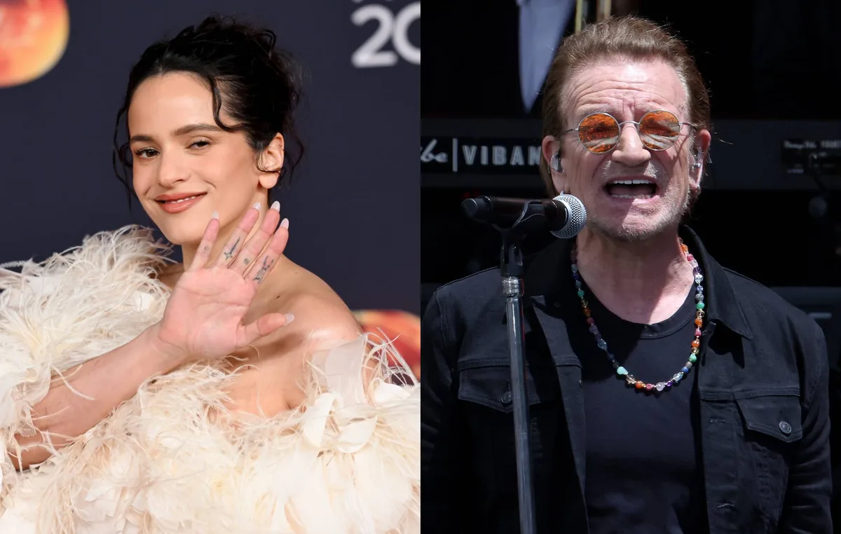 Rosalía shares that Bono reached out for Spanish advice on U2 song about her: “Feel free to invent your own language”