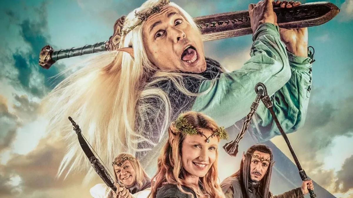 Premières images Le Roi du game : une comédie avec Eric Judor et Alexandra Lamy dans un univers à la Seigneur des Anneaux