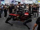 The Grand National of the future? Chinese startup unveils a huge ride-on robot horse
