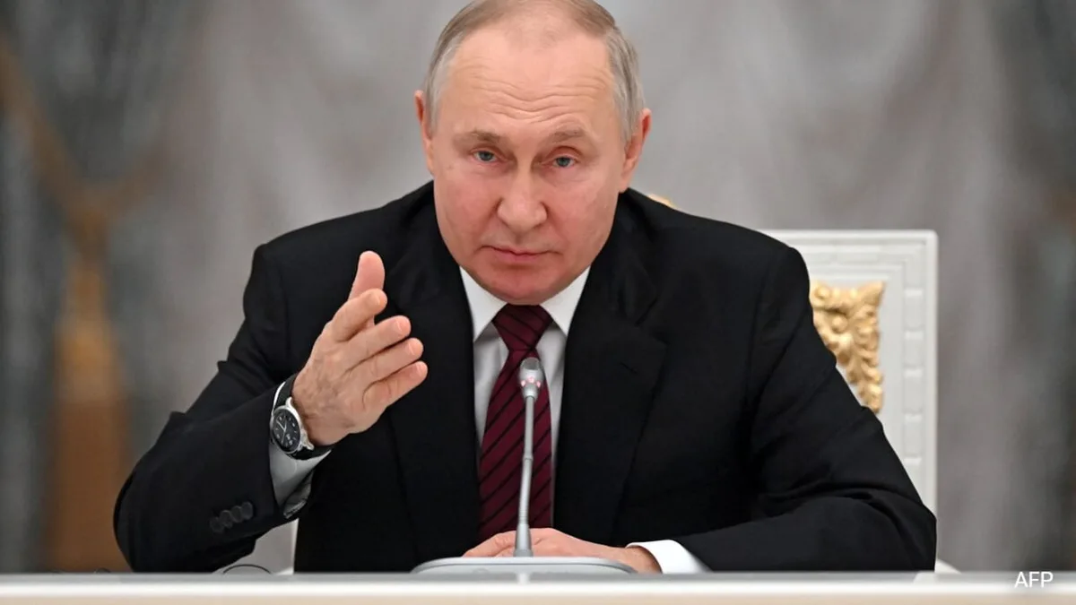 "Disinformation": Putin Says No Plan To Deploy More Soldiers Against Ukraine