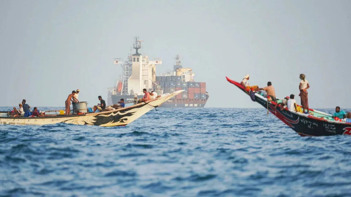 Houthis take control of island in Bab el-Mandeb Strait; vital trade artery at risk