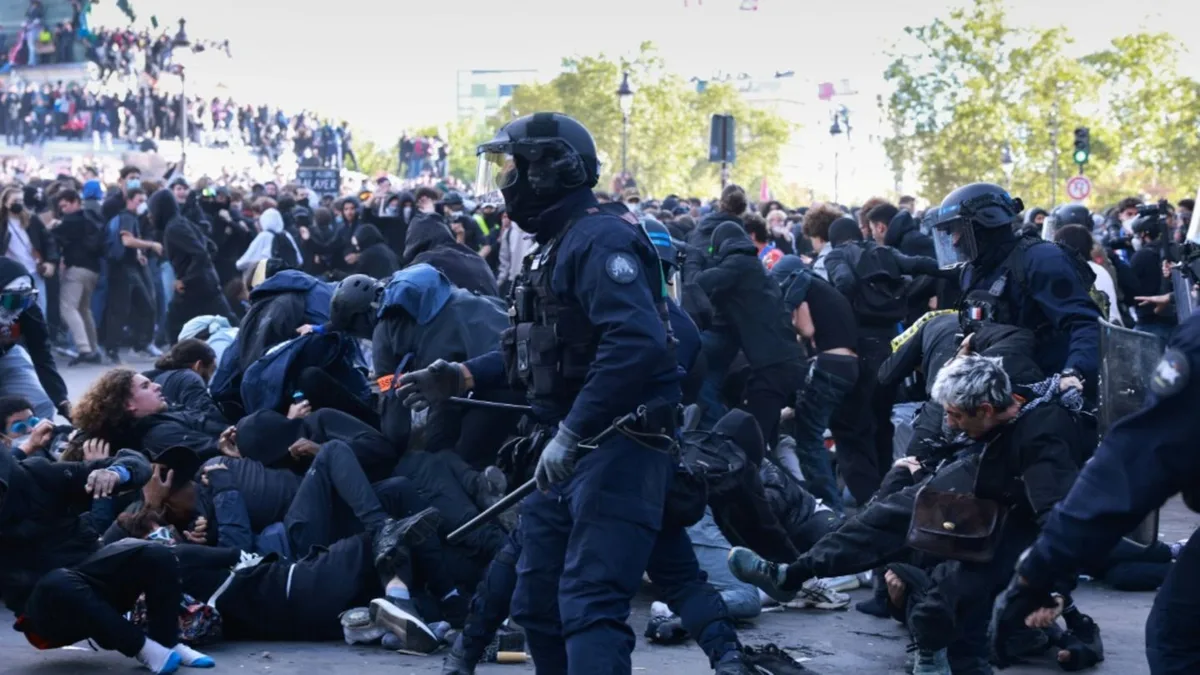 UN-Menschenrechtsbüro verfolgt Schülerproteste in Frankreich „mit Sorge“