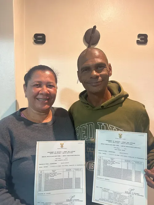WATCH: Eldos couple proves it's never too late to earn a Grade 12 certificate
