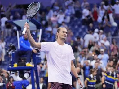 No. 1 Alexander Zverev wins in 5 sets, Coco Gauff starts her quest for a second US Open title