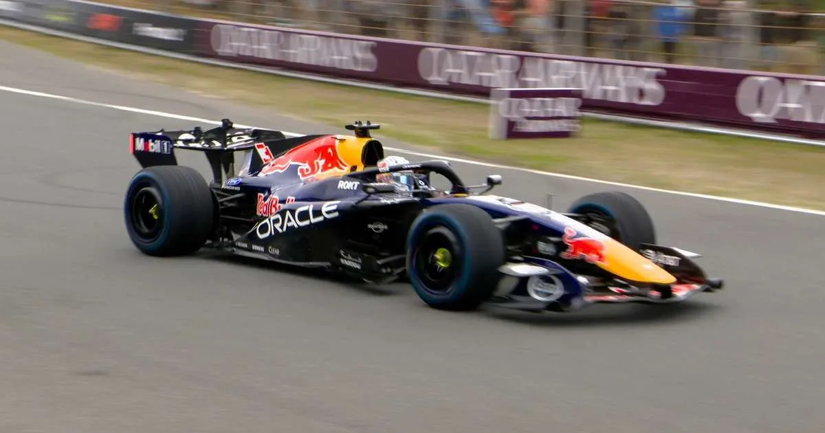 F1: GP da Holanda começa com pista molhada após chuva antes da largada
