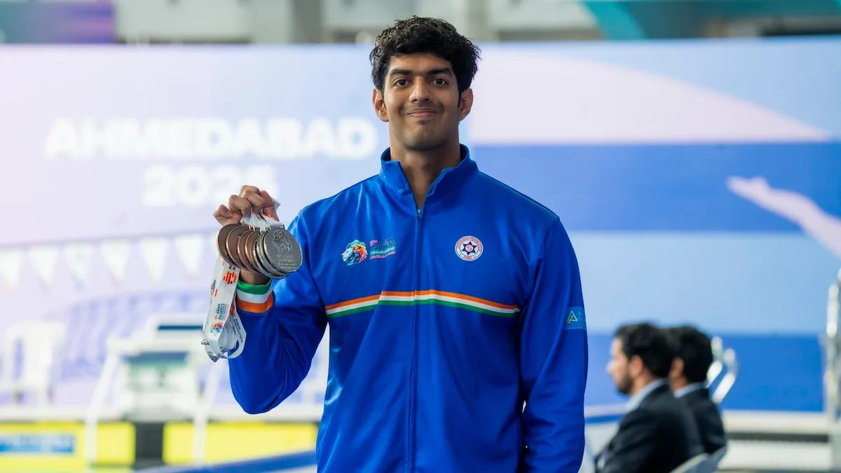 Asian Games: Srihari Natraj Finishes 10th In 50m Backstroke, India's Medal Wait Continues