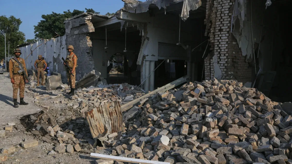 Suicide blast at Pakistan police compound: Death toll mounts to 31