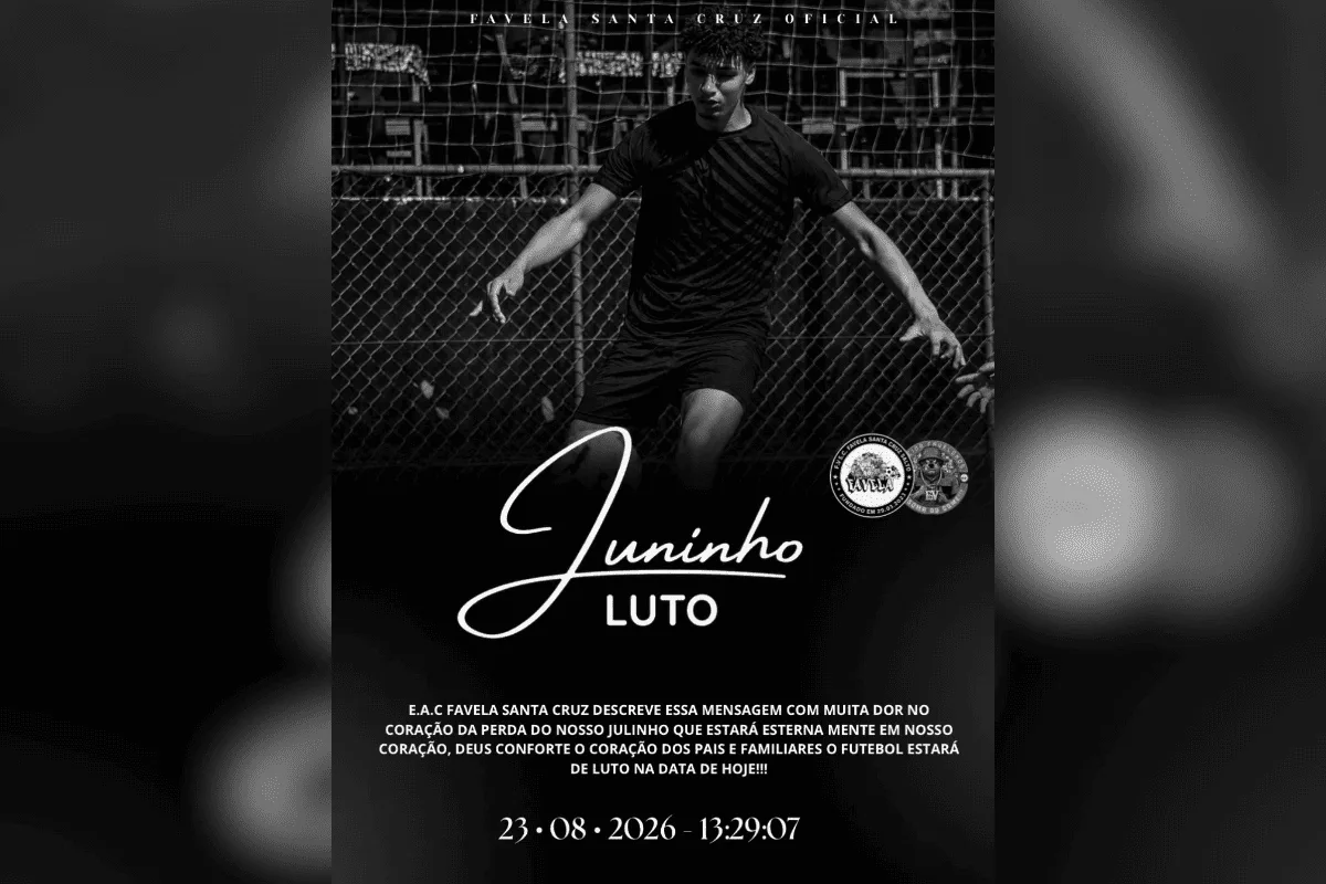 Jogador de 18 anos morre após mal súbito em partida no interior de SP