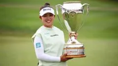 Rising star Yamashita ties LPGA scoring record