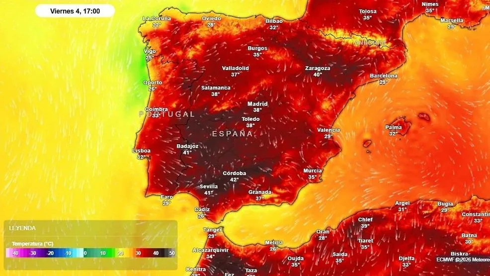 Víctor González, meteorólogo: “Las condiciones son de plena canícula y podrían alcanzarse récords de calor en septiembre”