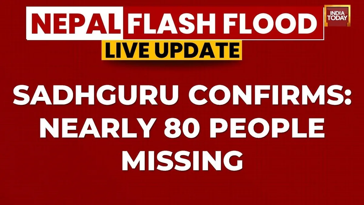 Flash Flood Hits Tibet: 80 Isha Pilgrims Missing In Gyirong, Communication Lines Cut