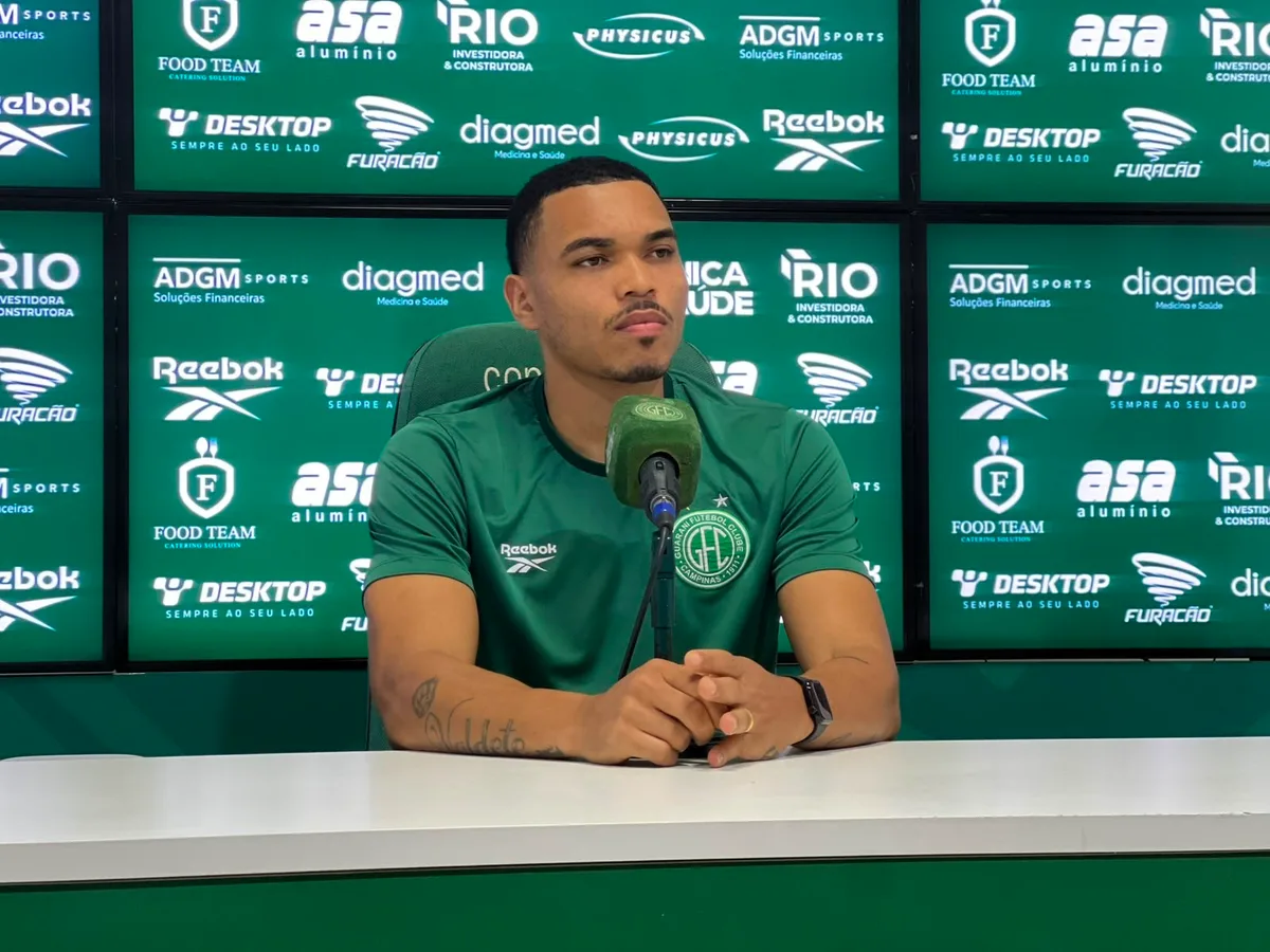 Jonathan Costa minimiza desgaste no elenco do Guarani e mira classificação: "Grupo está fechado"