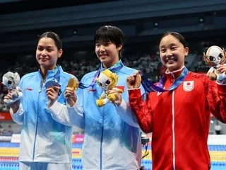 À 13 ans, la nageuse chinoise Yu Zidi signe la deuxième meilleure performance de tous les temps sur 200 m 4 nages