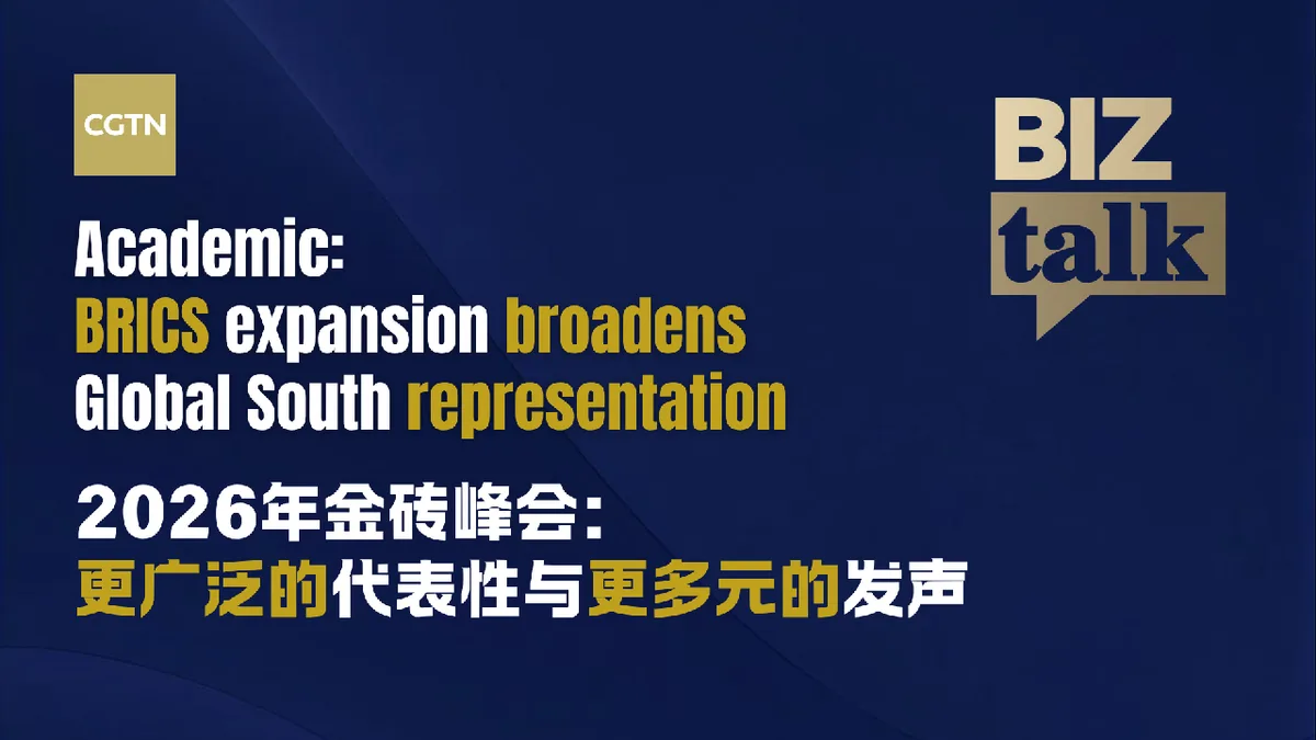 Academic: BRICS expansion broadens Global South representation