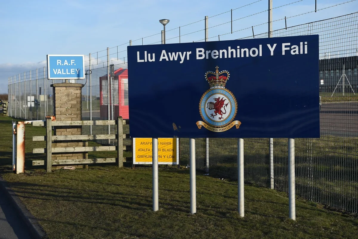 Two pilots injured after RAF jet crashes in Wales
