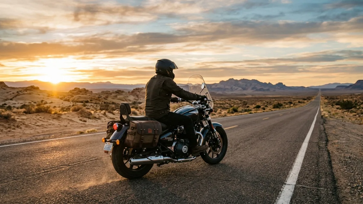 Custom de R$ 35.490 usa motor bicilíndrico de 648 cc, banco baixo e tanque de 15,7 litros para viagens longas