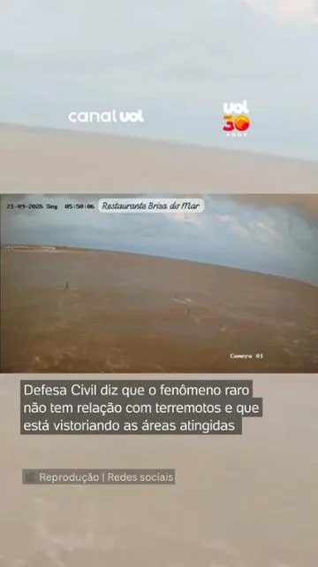 Tsunami meteorológico atinge Santa Catarina e causa alagamentos em cidades do litoral