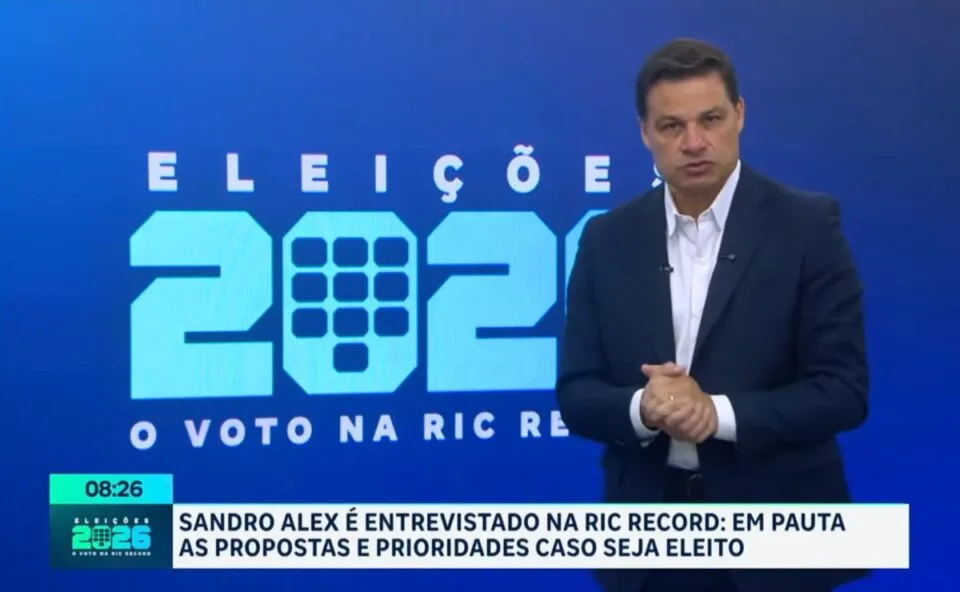 Sandro Alex promete manter avanços do Paraná e repete lema: “Não vamos permitir que isso pare”