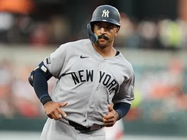Grisham homers and drives in all 3 runs to lift the Yankees to a 3-1 win over the Orioles